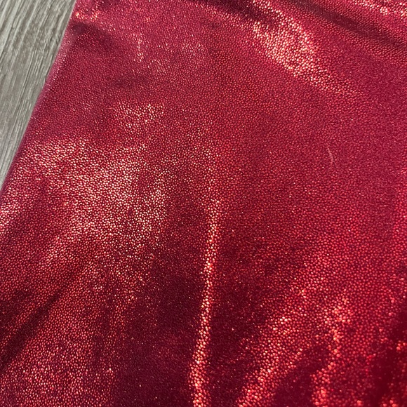 Black Milk Red Shiny Juicy Fruit Leggings - Picture 2 of 3